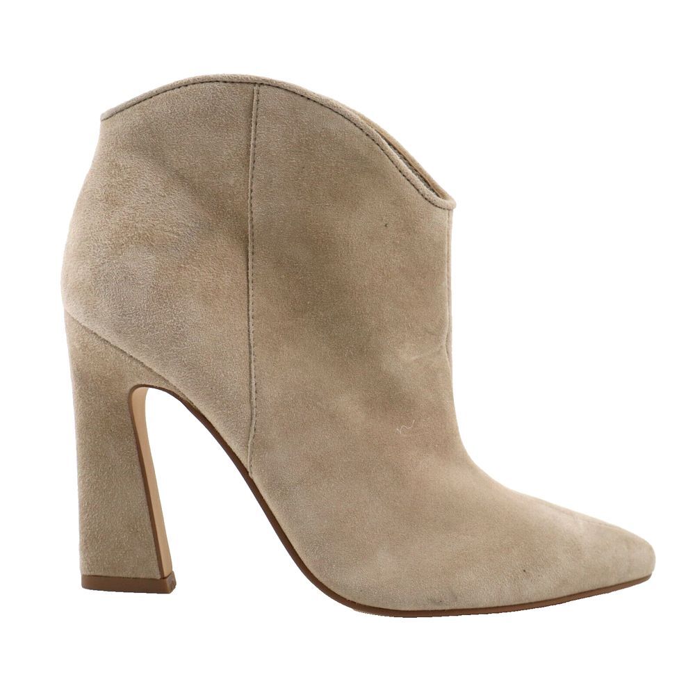 🔥Marc Fisher Masina Suede Ankle Boots, Medium Natural 5US MSRP$199 SHIPS TODAY